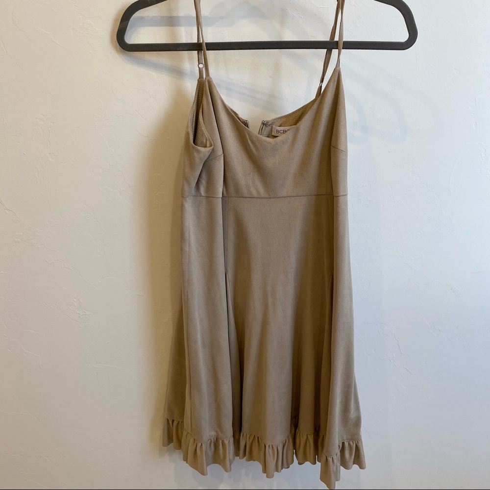 BCBGENERATION tan dress- size 4- worn once